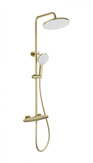 Душевая стойка Wonzon & Woghand Neo WW-B3045-A-BG с термостатом