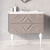 Тумба с раковиной Marka One Angel 80 cappuccino Тумба с раковиной Marka One Angel 80 cappuccino