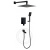 Душевая система Filarete Waterfall FL1010BL, черный Душевая система Filarete Waterfall FL1010BL, черный