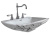 Раковина ArtCeram Jazz JZ17 DECCLETT Раковина ArtCeram Jazz JZ17 DECCLETT