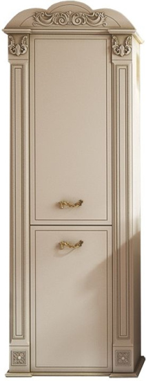 Пенал Misty Барокко 60 L бежевый, патина