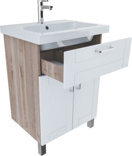 Мебель для ванной Iddis New Sena 60, напольная, белая, дерево