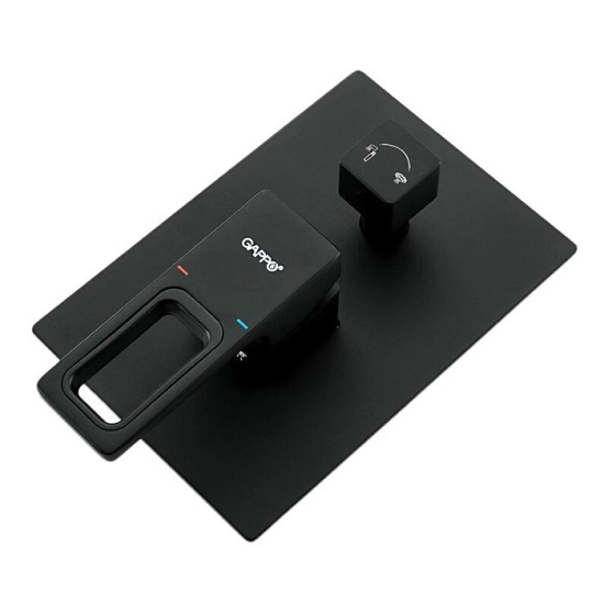 Душевая система Gappo Futura G7117-6 черная