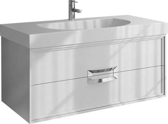Тумба с раковиной Kerama Marazzi Canaletto 100 белая