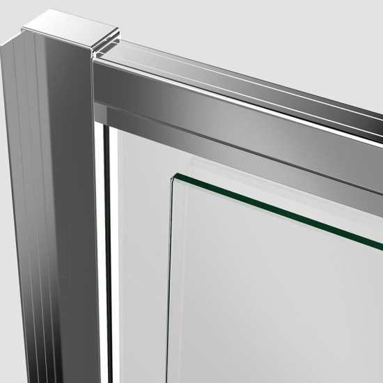 Душевая дверь в нишу Vincea Intra VDP-1I9010CL 90/100 см, стекло прозрачное, хром