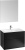 Мебель для ванной Villeroy & Boch Finion 80 black matt lacquer, с настенным освещением