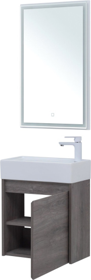 Мебель для ванной Aquanet Nova Lite 50 дуб рошелье