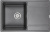 Мойка кухонная Paulmark Flugen PM217850-DG графит
