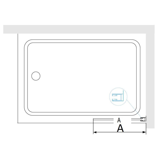 Шторка на ванну RGW Screens SC-056-8 400х1500 профиль хром, стекло прозрачное