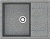 Мойка кухонная ZETT lab. T151Q008 темно-серая