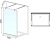 Душевая перегородка Weltwasser WW400 100H-2 Душевая перегородка Weltwasser WW400 100H-2