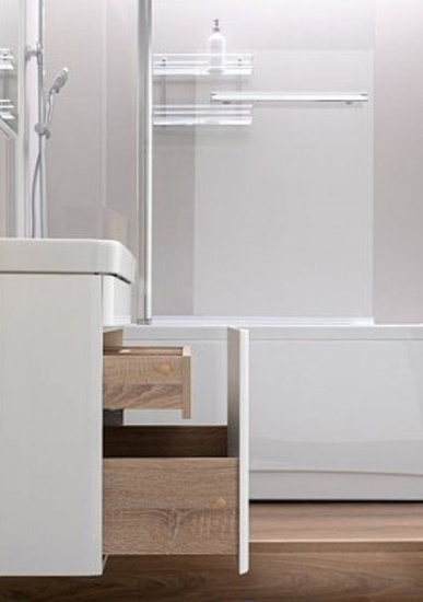 Тумба с раковиной Aquanet София 60