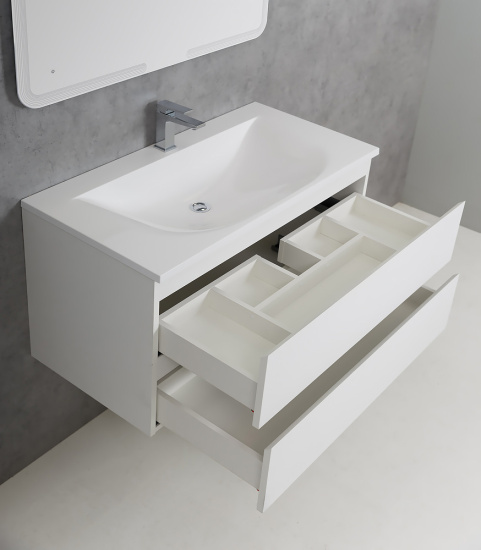 Мебель для ванной Cezares Molveno 100 bianco ghiaccio