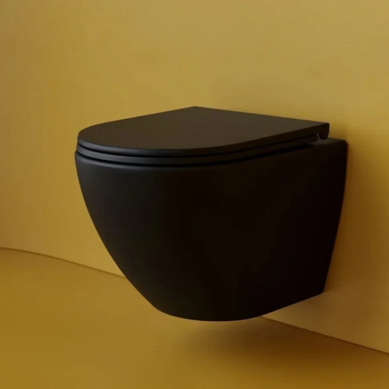 Подвесной унитаз Ceramicanova Metropol CN4002TMB