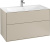 Тумба с раковиной Villeroy & Boch Finion 100 sand matt lacquer, с настенным освещением Тумба с раковиной Villeroy & Boch Finion 100 sand matt lacquer, с настенным освещением