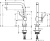 Смеситель для кухни Hansgrohe Talis M54 72840670 черный матовый Смеситель для кухни Hansgrohe Talis M54 72840670 черный матовый