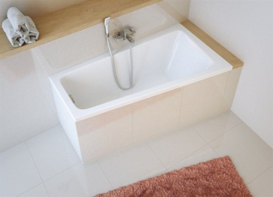 Акриловая ванна Excellent Ava Comfort 150x80 см правая с гидромассажем
