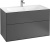 Тумба с раковиной Villeroy & Boch Finion 100 anthracite matt lacquer, с настенным освещением Тумба с раковиной Villeroy & Boch Finion 100 anthracite matt lacquer, с настенным освещением
