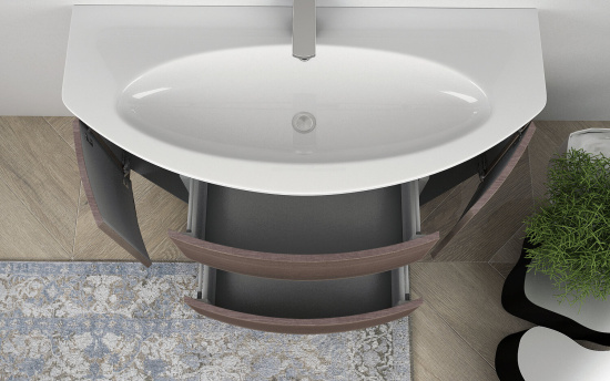 Мебель для ванной Cezares Eden 120 rovere scuro