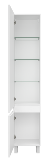 Пенал Brevita Виктори 35 L, белый