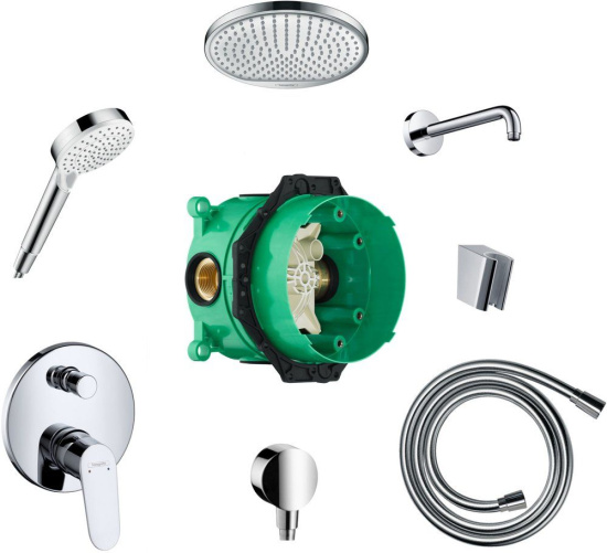 Душевой комплект Hansgrohe Crometta S 27958000