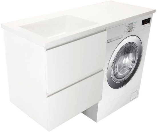 Тумба с раковиной Эстет Dallas Luxe 110 подвесная, 2 ящика