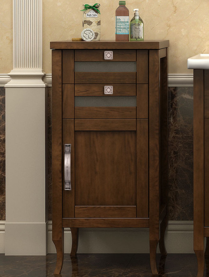 Тумба Opadiris Мираж R светлый орех