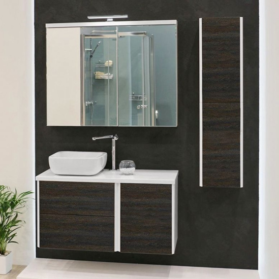 Шкаф Aquaton Брук 40 под столешницу, дуб феррара