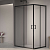 Душевой уголок RGW Passage PA-040B 1200x800x1950, профиль черный, стекло прозрачное