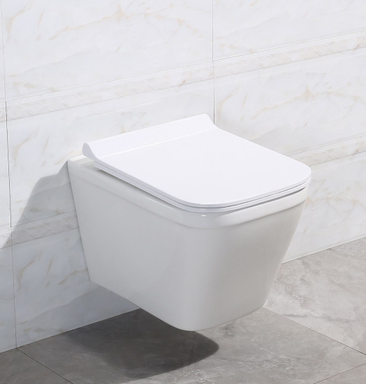 Чаша для унитаза подвесного BelBagno Dory BB522ACHR безободковая