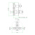 Смеситель для душа Webert Armony AM970901065 термостат, бронза