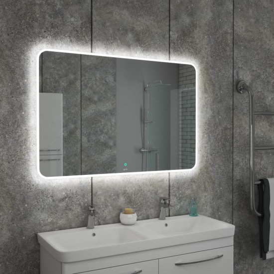 Зеркало Owl 1975 Skansen OWLM200502 120, с подсветкой