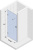 Душевая дверь в нишу Riho Scandic Mistral M101 90 см, L Душевая дверь в нишу Riho Scandic Mistral M101 90 см, L