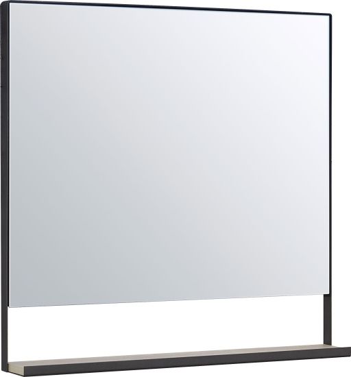 Зеркало Aquaton Лофт Урбан 80 с полкой