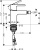 Смеситель для биде Hansgrohe Metris S 31261000 Смеситель для биде Hansgrohe Metris S 31261000