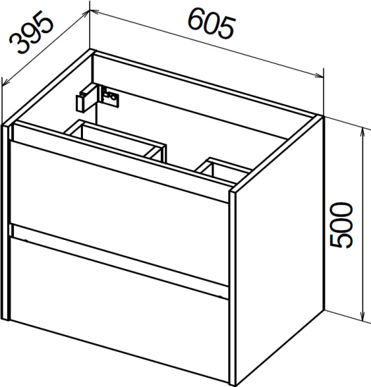 Мебель для ванной BelBagno Kraft 39 60 pino pasadena