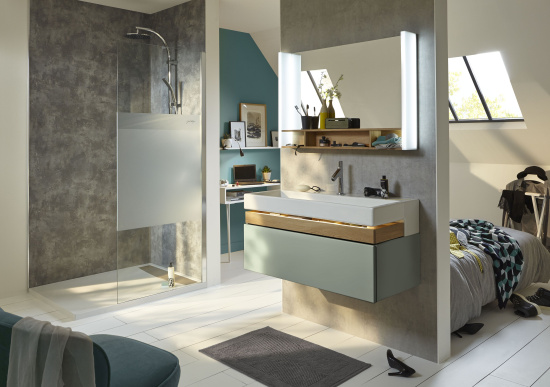 Душевая перегородка Jacob Delafon Contra 100 матовое стекло