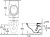 Комплект Villeroy & Boch O Novo 5660 D0 01 кнопка хром