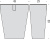 Корзина для белья Colombo Design Black&White B9201.EPN черная