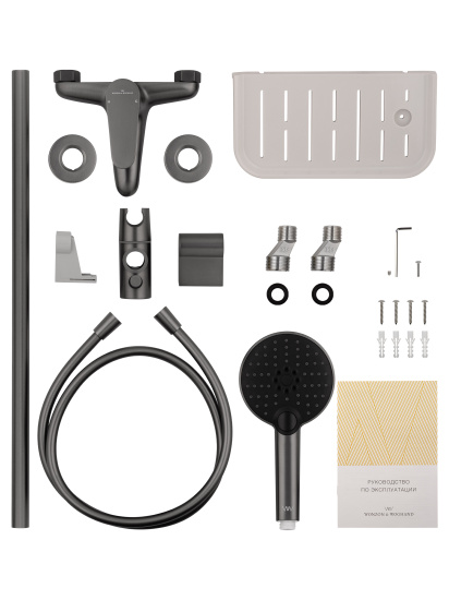 Смеситель для ванны Wonzon & Woghand Alfa WW-AE3201-BGG