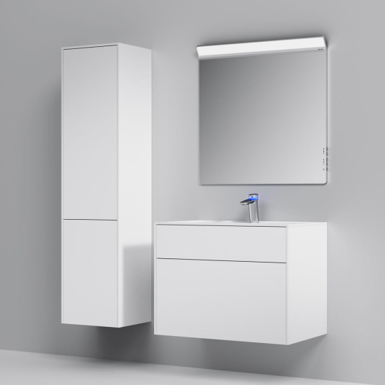 Тумба с раковиной Am.Pm Inspire V2.0 80 белый матовый