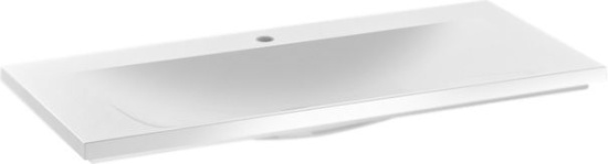 Тумба с раковиной Keuco Royal Reflex 100 белая