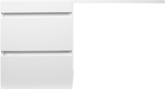 Мебель для ванной Style Line Даллас 110 Люкс Plus подвесная, белая, эмаль