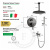 Душевая система Filarete Roun FL1022BG, графит Душевая система Filarete Roun FL1022BG, графит