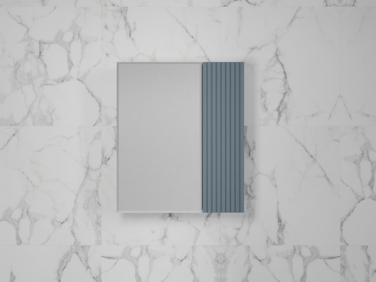 Зеркальный шкаф Style Line Стокгольм 60 графит софт