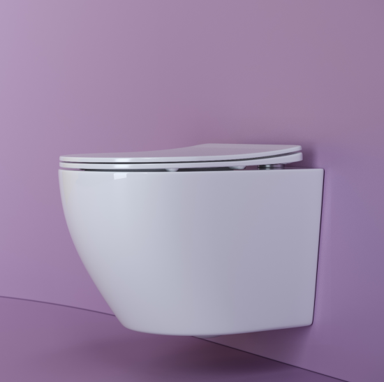 Унитаз подвесной Ceramicanova Uno Rimless CN11001 с сидением