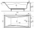 Акриловая ванна Excellent Palace 160x75 см Акриловая ванна Excellent Palace 160x75 см