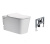 Подвесной унитаз Cerutti Spa Disgrazia Aria CT7281 с импульсным сливом