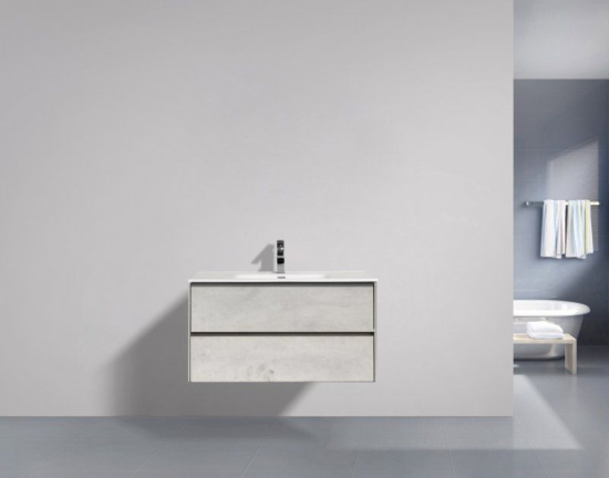 Мебель для ванной BelBagno Pietra 100 stucco cemento leggero