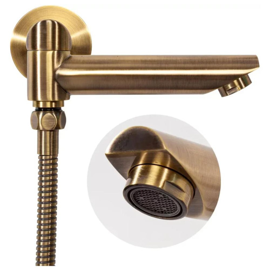 Душевая система Hansberge H6095BR, бронза